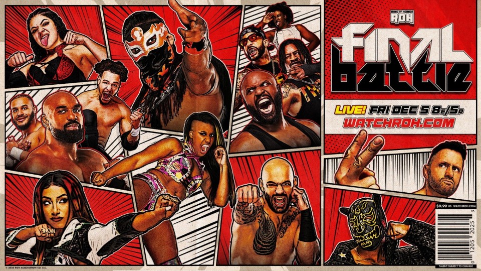 A Ras De Lona #554: ROH Final Battle 2025